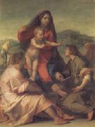 Andrea del Sarto, The Madonna of the Stair (san05)